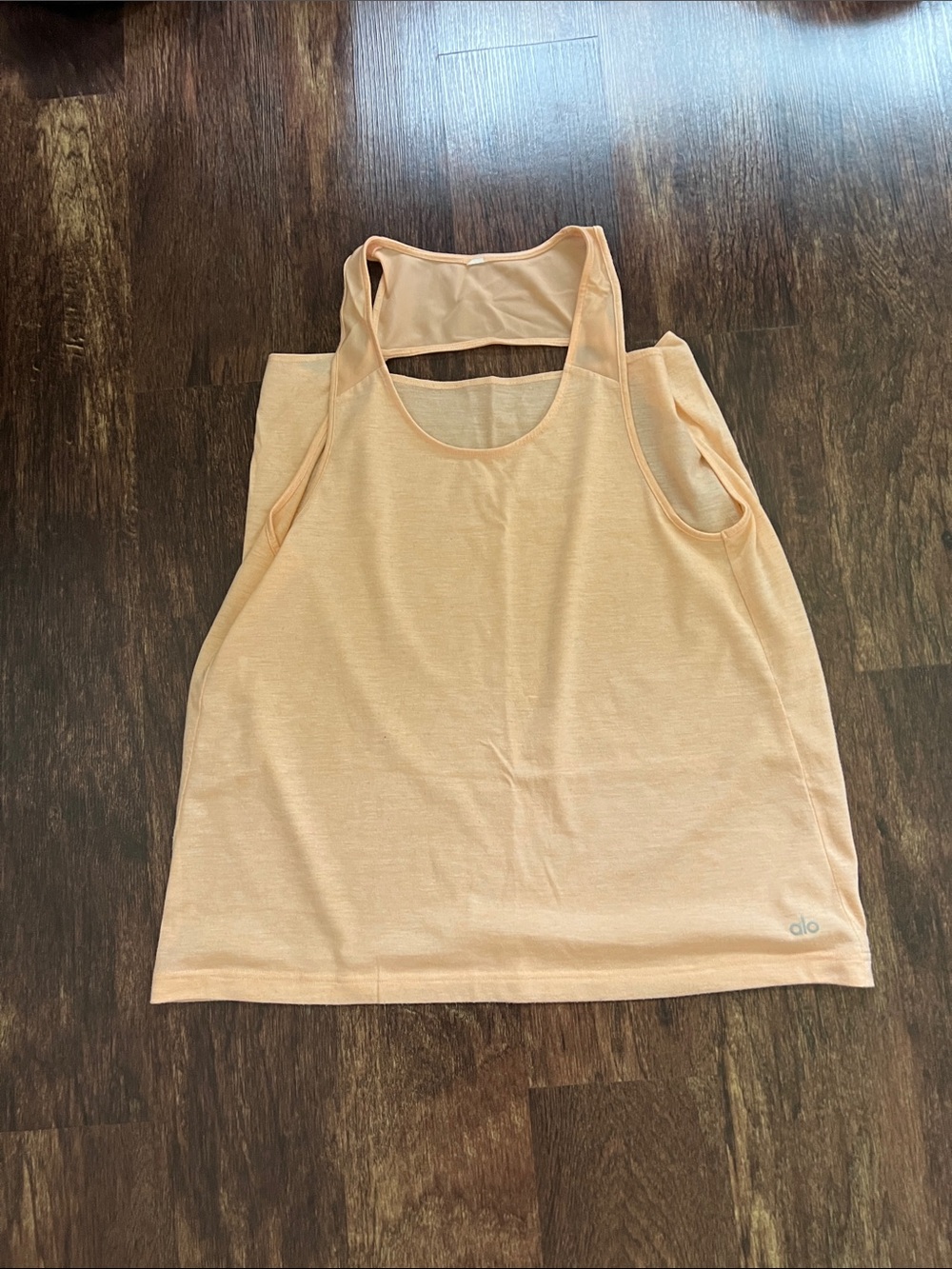 ALO Yoga Peach Tank Top Racerback